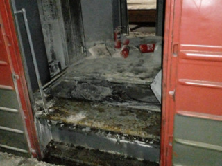 В Подмосковье пассажиров электрички эвакуировали из-за пожара