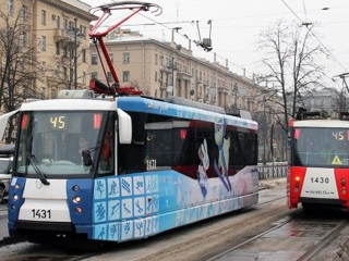 В Санкт-Петербурге будет запущен олимпийский трамвай