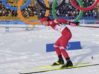 Ступак и Непряева выиграли бронзу Игр-2022 в лыжном спринте