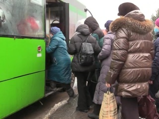 Взрывное устройство нашли на пути автобусов с беженцами в ЛНР