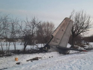 Экипаж самолета ВВС России погиб при крушении в Воронежской области