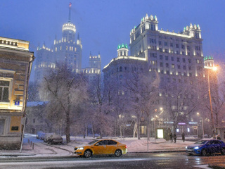 Снегопад в Москве продлится до утра