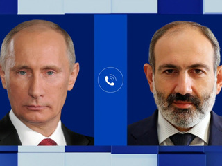 Путин и Пашинян обсудили ситуацию в РФ
