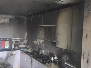 В Йошкар-Оле у девочек загорелось масло в сковороде. Пожар потушен