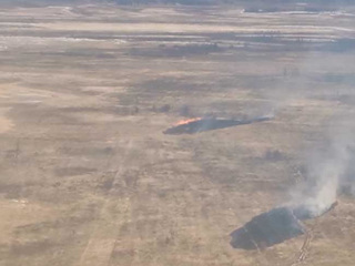 В Забайкалье продолжается борьба с лесными пожарами