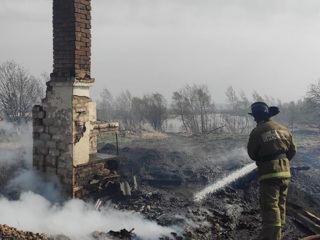 Пожары уничтожили 350 домов в Красноярском крае
