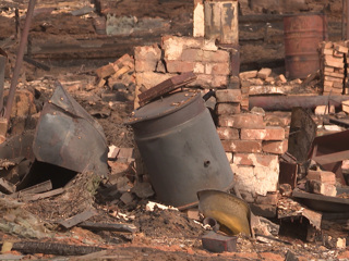 В тюменском селе пожар уничтожил 20 домов и ФАП
