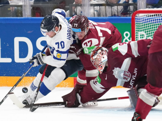 Финны минимально обыграли Латвию на чемпионате мира по хоккею