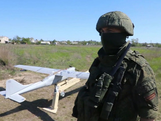 ВС РФ начали использовать на Украине БПЛ Орлан-10 в ударном варианте