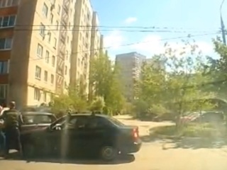 Фатальный конфликт в Подмосковье попал на видео