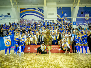 Мини-футбольный клуб "Газпром-Югра" стал чемпионом России