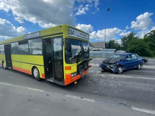 Два человека пострадали в ДТП с автобусом в Липецке