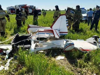 Легкомоторный самолет рухнул под Ялуторовском