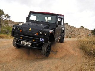 Keraboss Super K: первый греческий автомобиль делают из полиэстера