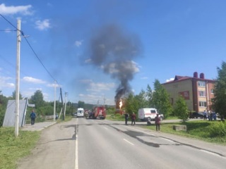 На заправке в Свердловской области взорвалась цистерна с газом