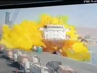 Пять человек погибли из-за утечки ядовитого газа в иорданском порту