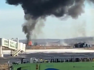 Санитарный самолет потерпел крушение в аргентинском аэропорту
