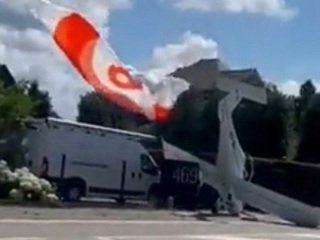 Баллистический парашют спас жизнь бельгийскому пилоту