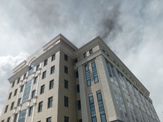Пожар в здании арбитражного суда Башкирии потушен