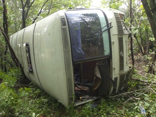 Шесть человек пострадали в ДТП с автобусом в Самарской области