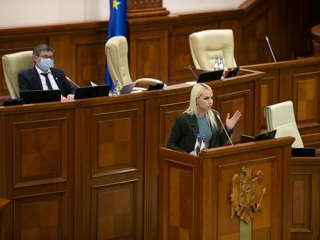 Глава парламентской фракции оппозиции Молдавии арестована