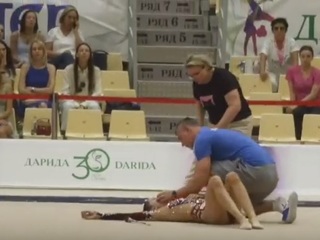 Гимнастка Тимошенко потеряла сознание на турнире в Минске