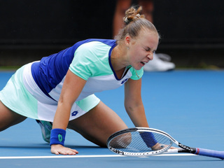 Блинкова потерпела поражение в первом круге турнира в Мадриде
