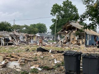 Около 40 жилых домов разрушены взрывом в США