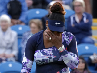Серена Уильямс расплакалась после поражения на турнире в Канаде