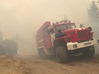 МЧС: обстановка с пожарами в Рязанской области остается сложной