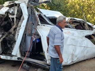 Пятеро погибли в аварии с туристическим автобусом в Азербайджане