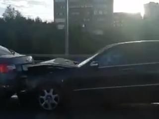 Семь авто столкнулись на Алтуфьевском шоссе в Москве