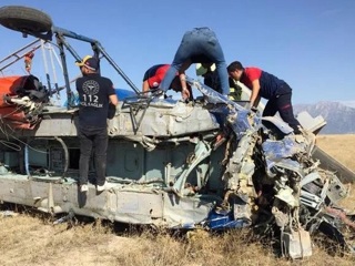 Российский пожарный вертолет разбился в Турции