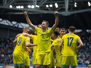 Футболисты Казахстана обыграли Белоруссию в Лиге наций