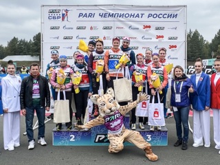 Сборная ХМАО выиграла эстафету на чемпионате России по биатлону