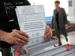 Референдумы в ДНР и ЛНР признаны состоявшимися