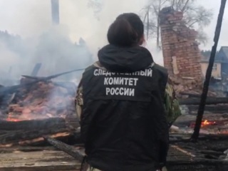 Тело ребенка нашли в сгоревшем доме под Архангельском