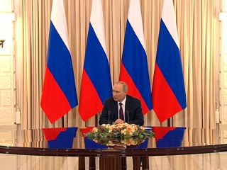 Путин: об основах мирного договора между Арменией и Азербайджаном говорить рано