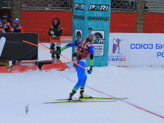Каплина выиграла спринтерскую гонку на Кубке России