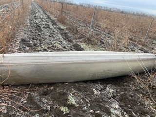 Часть ракеты рухнула в Ростовской области