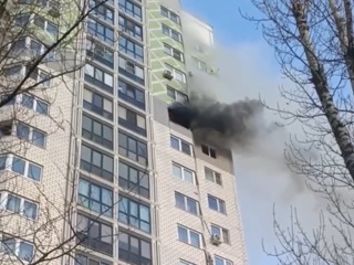 Во время пожара на юго-западе Москвы погибли люди