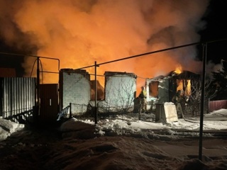 Мать и двое детей стали жертвами пожара в оренбургском селе