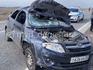 Женщина и ребенок погибли в ДТП на трассе в Дагестане
