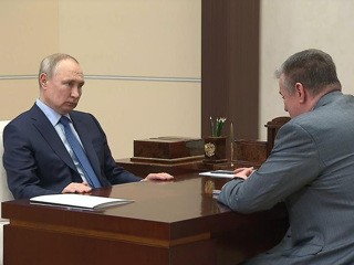 Путин провел встречу с председателем ЛДПР
