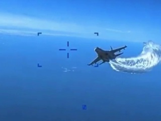 Пентагон обнародовал последние кадры с упавшего в Черное море БПЛА