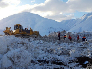На Камчатке нашли тело сторожа, попавшего под лавину