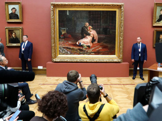 За реставрацию поврежденной вандалом картины Репина дали госпремию