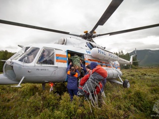 Туриста с поврежденной ногой спасли в горах Хакасии