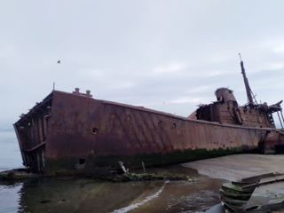 На Сахалине утилизируют затонувшие корабли в рамках 