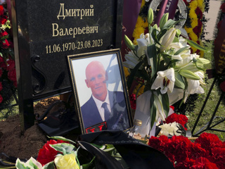 На Мытищинском мемориальном кладбище похоронили командира "Вагнера"